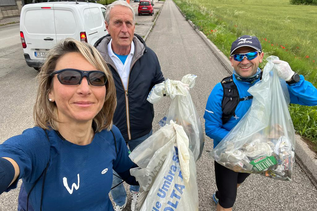 Plogging Corri e Raccogli - Atletica Winner Foligno