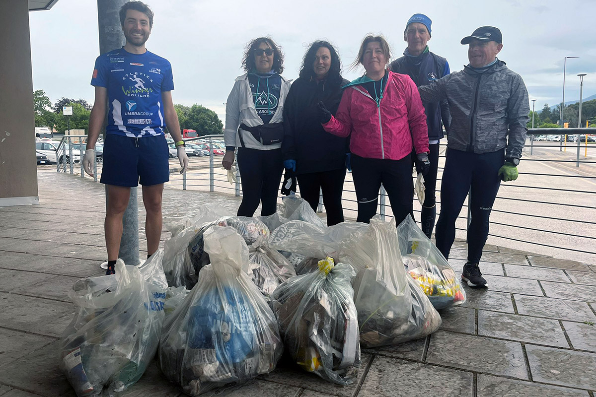 Plogging Corri e Raccogli - Atletica Winner Foligno