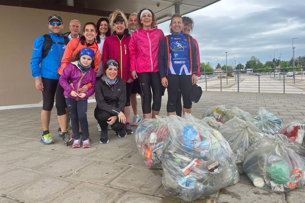 Plogging Corri e Raccogli - Atletica Winner Foligno