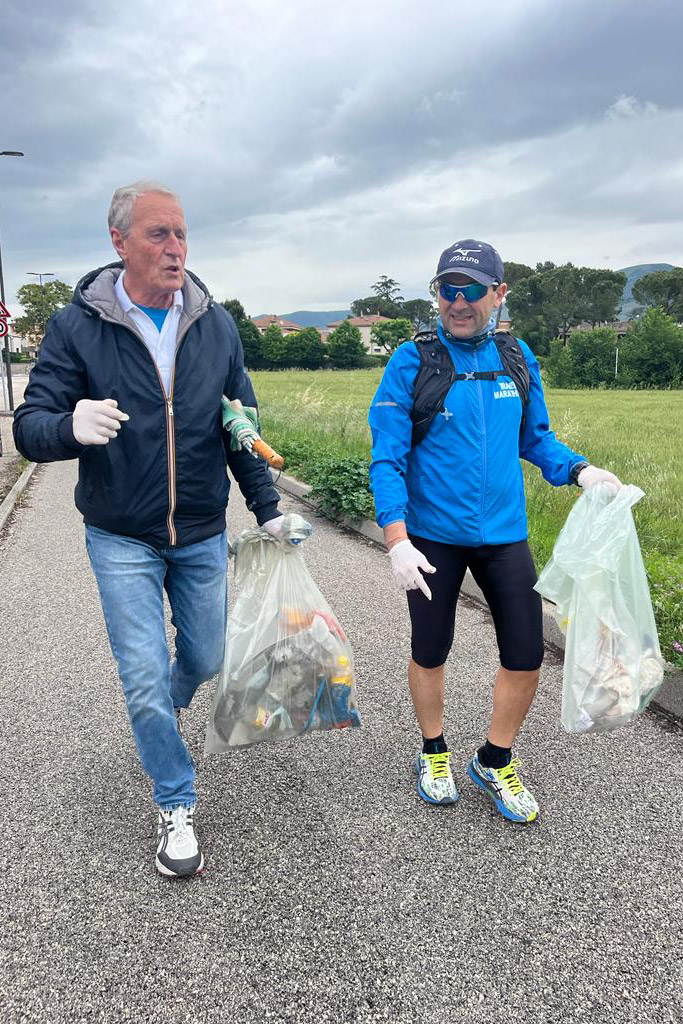 Plogging Corri e Raccogli - Atletica Winner Foligno