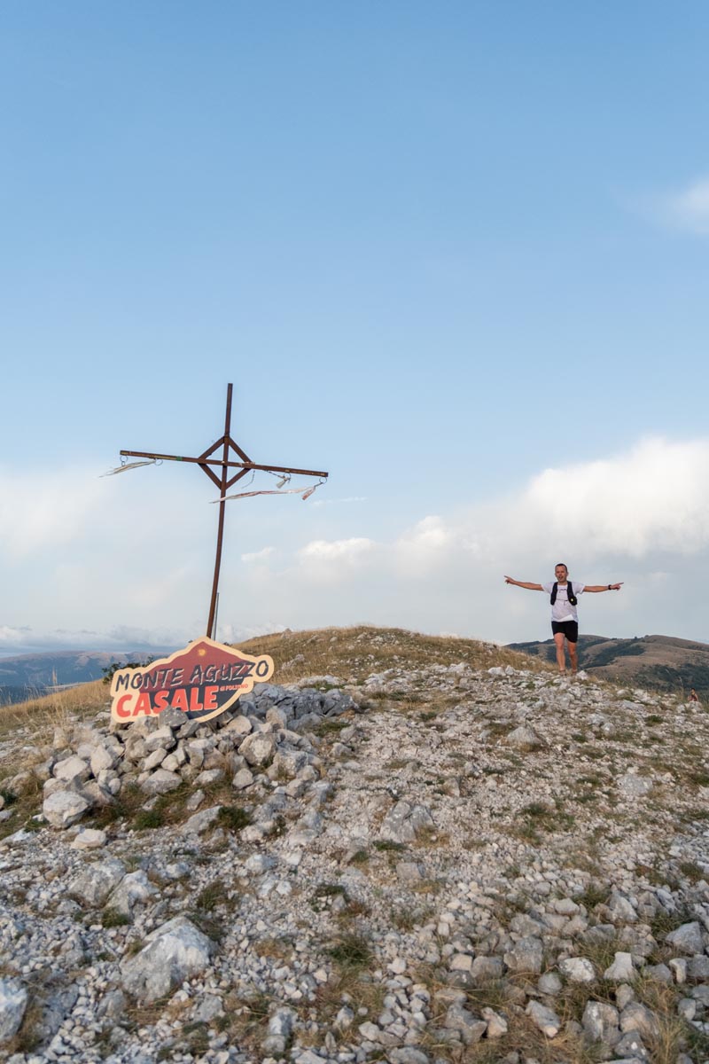Tramonto al Monte Aguzzo 2025